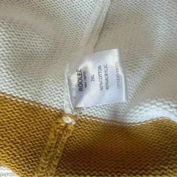 Roolee Color-block Sweater - Women’s Size 2X - See Photos for measurements - Picture 8 of 8